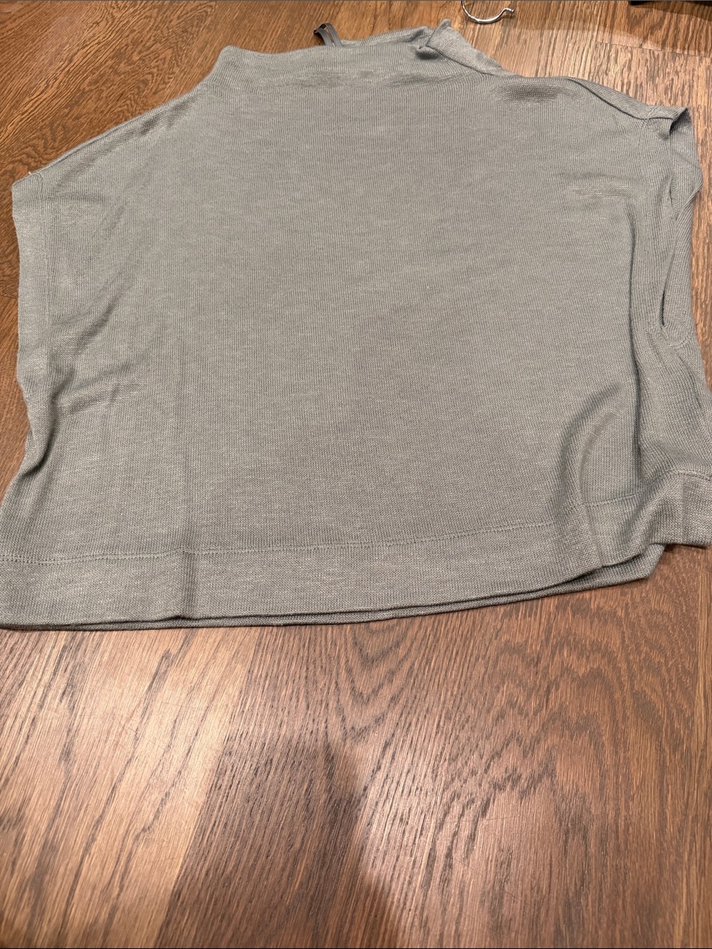 Anthropologie Olive Green Mini Knit Skirt